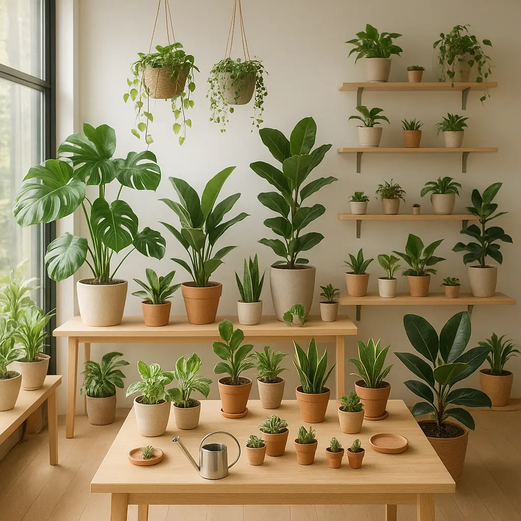 Zimmer- und Outdoor-Pflanzen