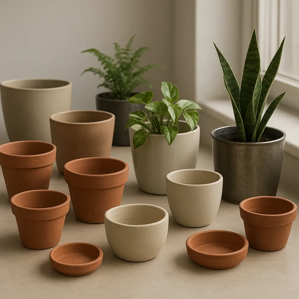 Töpfe und Pflanzgefäße